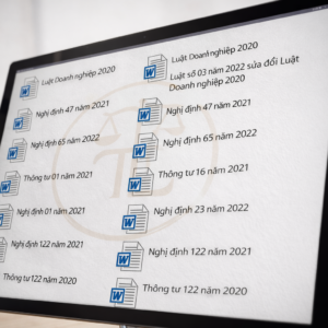 danh sách văn bản pháp luật việt nam